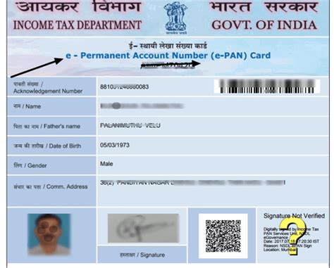 e-PAN Card: Apply for Instant PAN Card Online via Aadhaar Card for Free ...