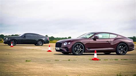 Самая дорогая дрэг гонка Rolls Royce Wraith против Bentley Continental