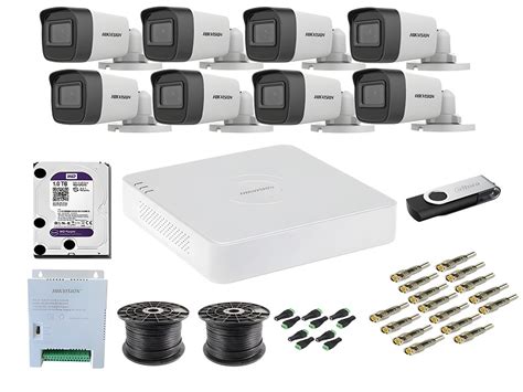 Hikvision 8 Channel 1080P 2MP Complete - AlCell