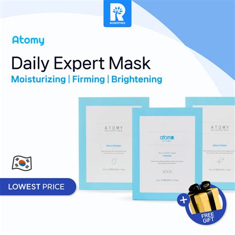 Atomy Daily Expert Mask : Brightening/Firming/Moisturizing | Shopee ...