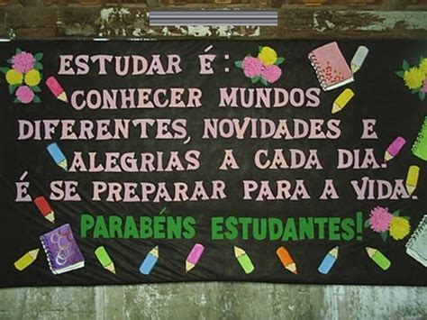 Ideias Mural Dia Do Estudante - 27 Ideias de Murais para O Dia do Estudante - Educação Infantil - Aluno On