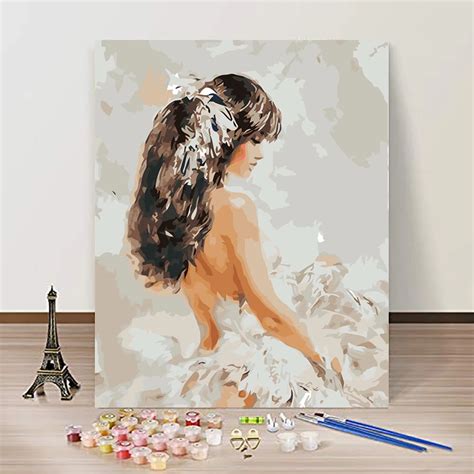 abstract painting oil painting on canvas signed nude female oil painting on canvas Wall Décor