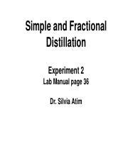 Simple And Fractional Distillation Ppt Recitation Pdf Simple And