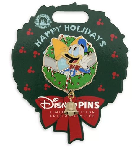 Donald Duck Holiday Wreath 2023 Pin At ShopDisney Disney Pins Blog