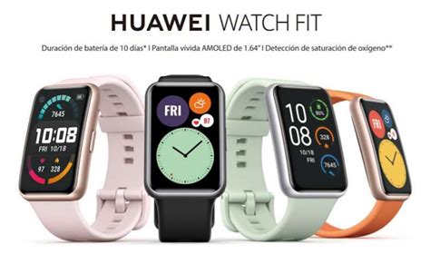 Llegó de forma oficial al Perú el Huawei Watch Fit T21