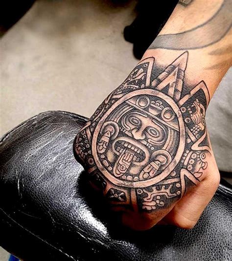 Ancient Mayan Tattoo Designs