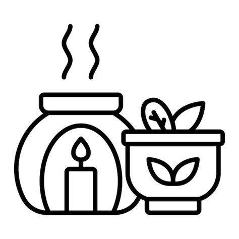 Premium Vector Aromatherapy Icon