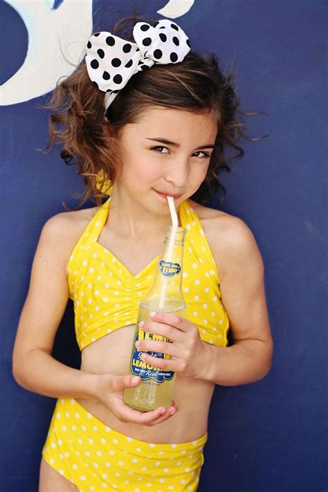 Mädchen retro gelb weiß polka dot high waist bikini vintage Etsy