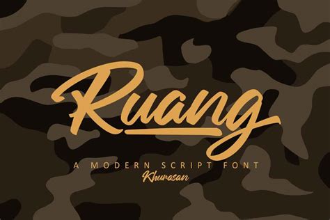 Ruang Script - Dafont File
