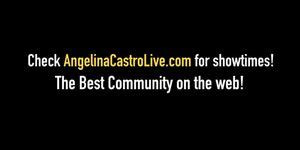 Latina BBW Angelina Castro Rubs Her Plump Pussy Big Boobs Porn Videos