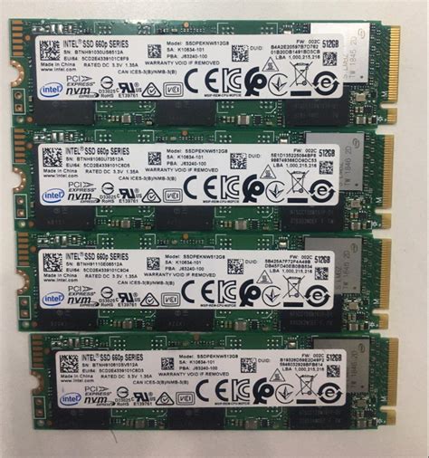 INTEL NVME SSD 512 GB, Model Name/Number: 660P at ₹ 3750 in Bengaluru ...