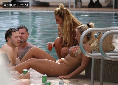 Ellie Brown Sexy Wears A Tiny Bikini And Attracts Plenty Of Attention By The Pool In Miami Aznude