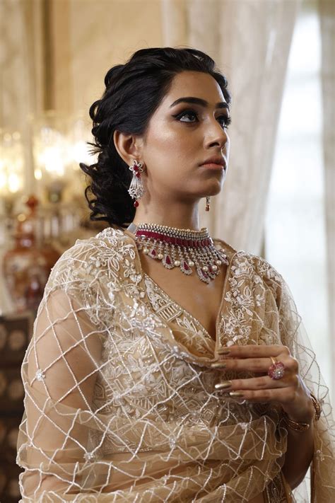 Buy Nude Choli Lehenga And Dupatta By Vikram Phadnis