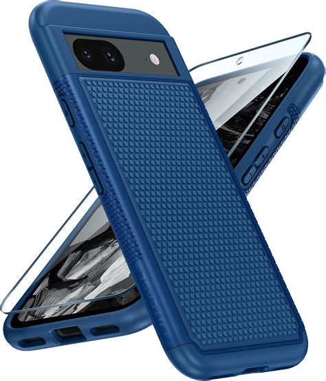 Amazon FNTCASE For Google Pixel 8A Case Dual Layer Durable