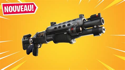 Le Nouveau Fusil A Pompe Tactique Bientot Sur Fortnite Battle Royale