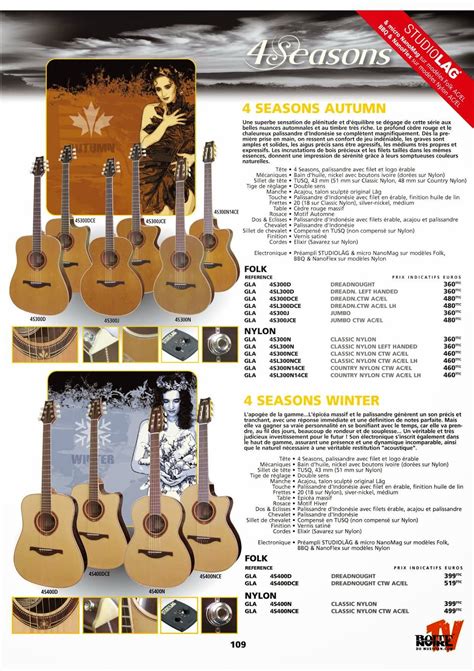 ROB SILVER: 2010 LAG GUITARS CATALOGUE