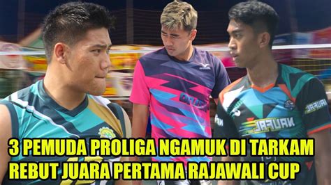 3 PEMUDA PROLIGA JASEN DEDI JOSE MAEN TANCAP GASS REBUT JUARA VOLI