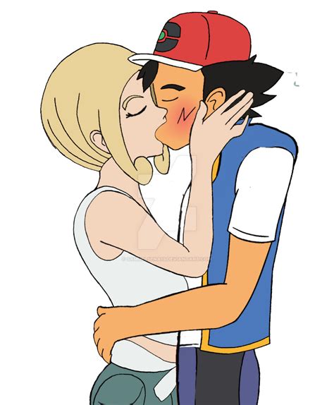 Ash Ketchum X Viola (Pokemon) Kiss by Samuelsena15 on DeviantArt
