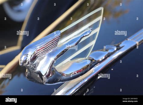 1937 Mod 60 Cadillac Hood Ornament Stock Photo Alamy