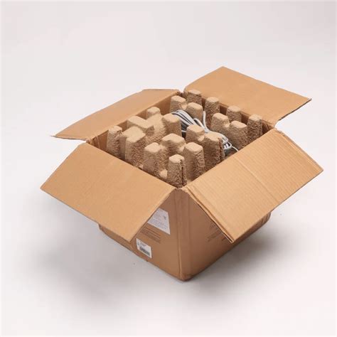 Molded Pulp Recyclable Tray Packaging Of Electronic Products Using