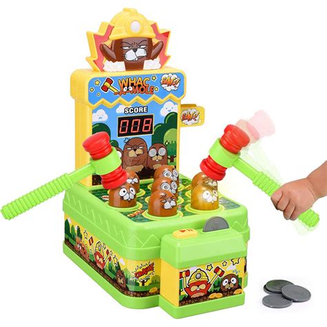 Whack A Mole Game Kids Toys Counting Score Mouse Trap Toddler Toys for ...