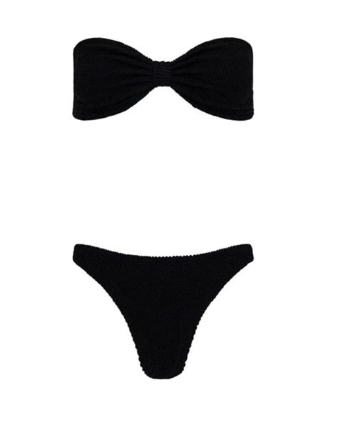 Hunza G Tina Bikini In Black Lyst Uk