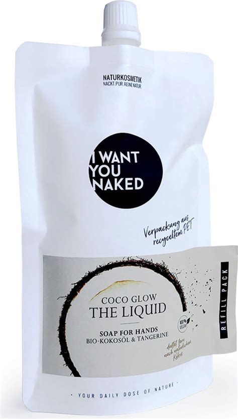 I Want You Naked Coco Glow The Liquid Soap For Hands Ecco Verde Online Shop