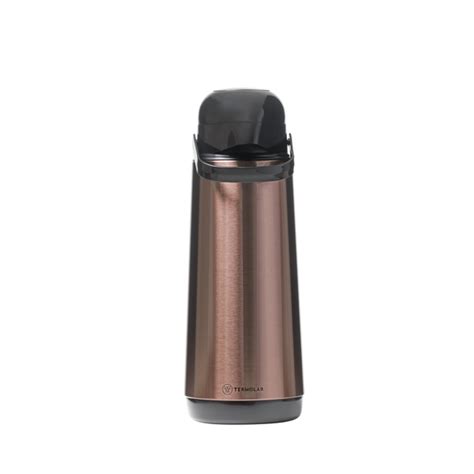 Termolar Lumina Copper Thermos 1.8L (with Pump) Stainless Steel ...