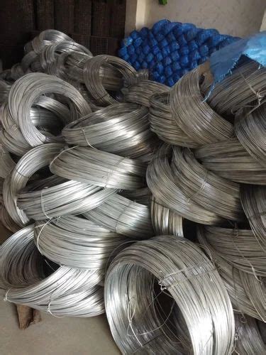 Hot Dipped Galvanized Wire Gauge Size SWG Apx KG To KG At