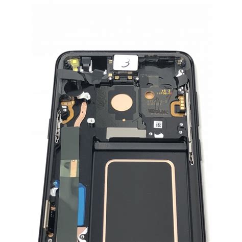 Ecran Complet ORIGINAL Noir Carbone SAMSUNG Galaxy S9 SM G965F