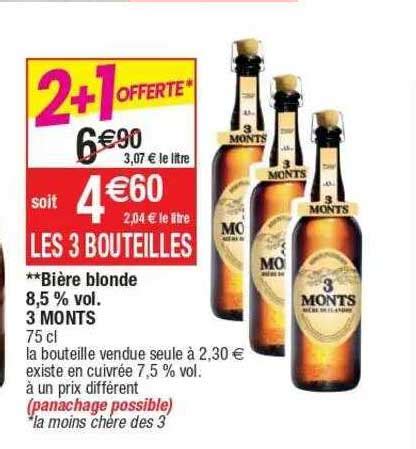 Promo Bi Re Blonde Vol Monts Chez Cora Icatalogue Fr
