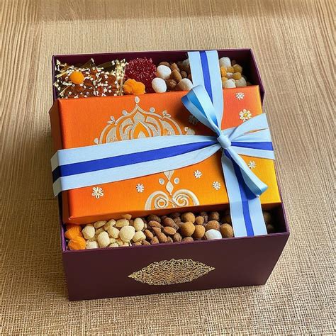 Premium AI Image | indian sweets Assorted Diwali Sweets Gift Box Diwali ...