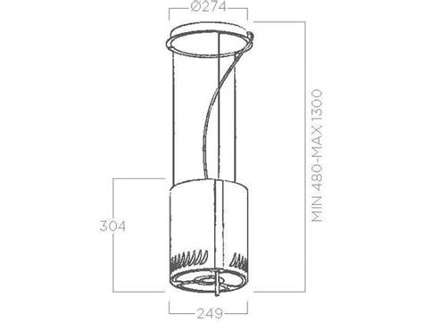 Hotte Decorative Ilot ELICA NAKED URBAN ZINC F 25 Pas Cher UBALDI