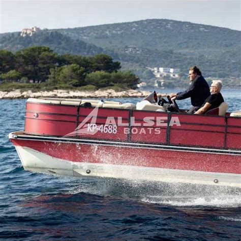 Allsea New Design Fully Welded Luxury Excursion Boat Yacht Float Tube