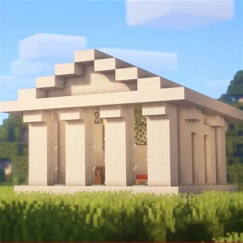 Small Greek Temple in Minecraft