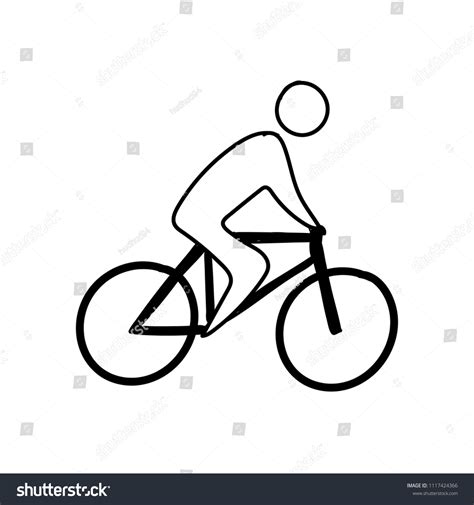 bike drawing simple 9