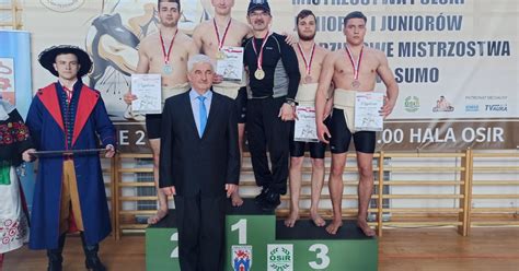 Jan Mastela Wraca Z Br Zowym Medalem Z Mistrzostw Polski Junior W W Sumo