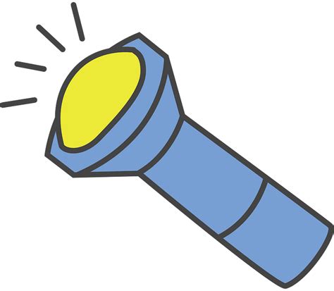 Flashlight Clipart Images Free Download Png Transparent 3939265