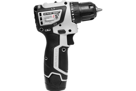 Бесщеточная аккумуляторная дрель-шуруповерт Интерскол ДА-10/12В 36 ...