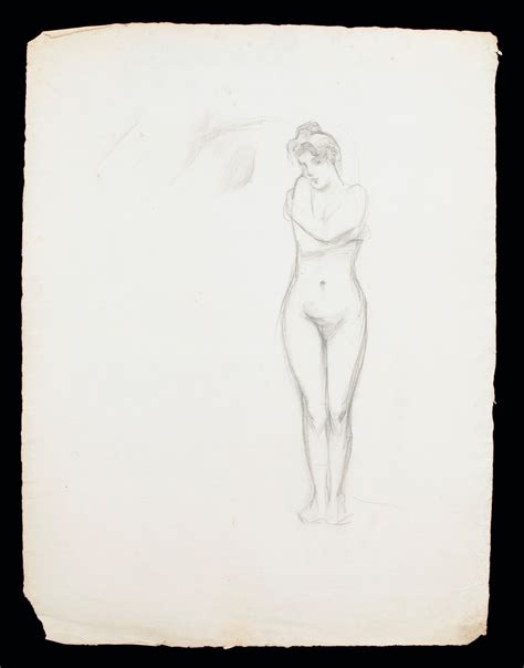 Standing Female Nude Modern British Art Gallery