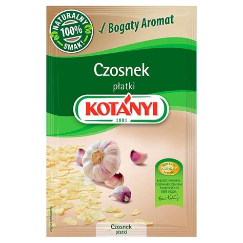 Kotányi Czosnek płatki 15 g - Zakupy online z dostawą do domu ...