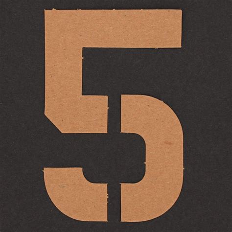 Stencil Number 5 | Leo Reynolds | Flickr