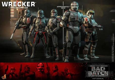 Hot Toys星际大战异等小队破坏者Wrecker 比例收藏级人偶 酷玩潮CHAO
