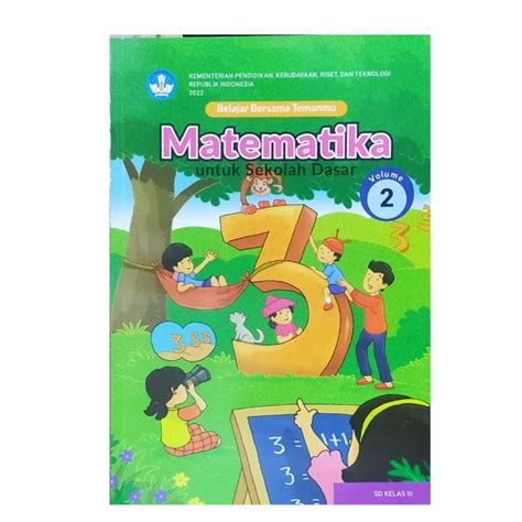 buku matematika volume  kelas  kurikulum merdeka buku siswa lazada