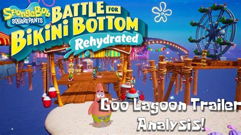 Battle For Bikini Bottom Rehydrated Welcome To Goo Lagoon Trailer Analysis YouTube