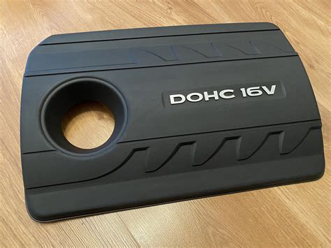 Декоративная крышка на двигатель DOHC 16v — KIA Rio (4G), 1,6 л, 2017 ...