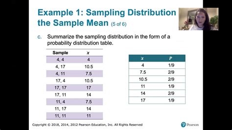 6 3 3 Sampling Distributions And Estimators Sampling Distribution Of