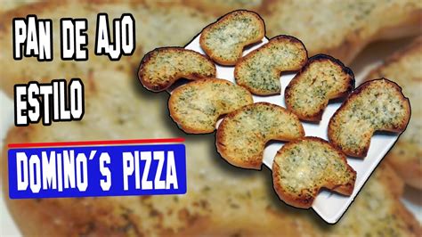 Recetas De Cocina Como Hacer Pan De Ajo Estilo Domino S Pizza Youtube