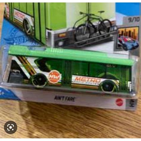 ônibus Carrinho Hot Wheels Ain t Fare Metro Grx52 Shopee Brasil