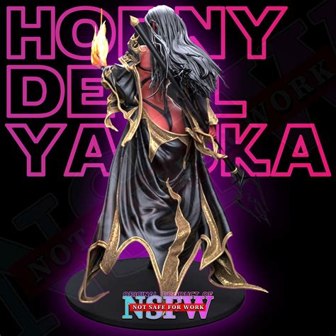 Horny Devil Yasuka Figure Stl Horny Devil Figure Model For D Printing Sexy Devil Model D